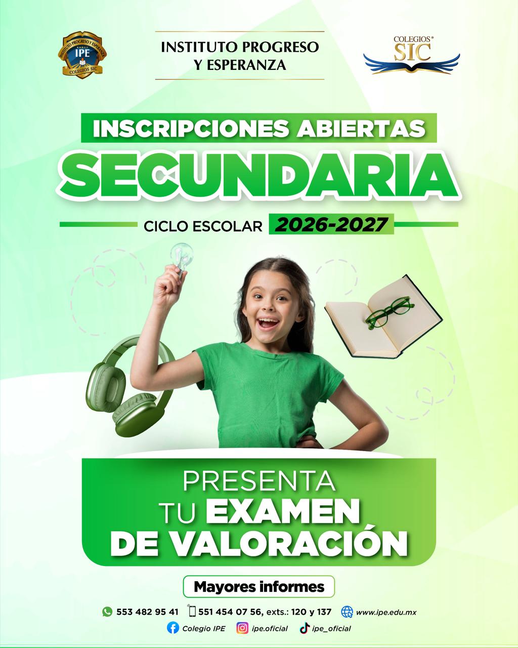 1885 VAL SEC – Admisión ipe